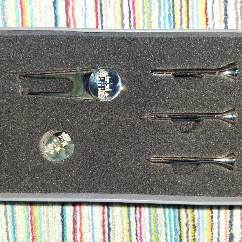 Macallan Golf Tee Divot Set Silver